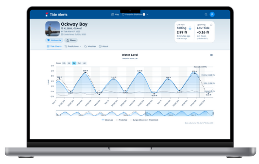 Tide Alerts Tide and Flood Gauge